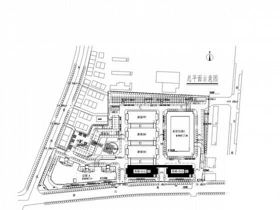 多栋多层商业建筑给排水消防CAD施工图纸设计 - 1