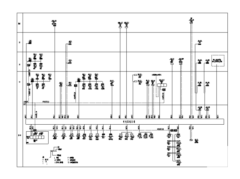 20万平14层知名集团数据中心强电CAD施工图纸（知名设计院） - 3