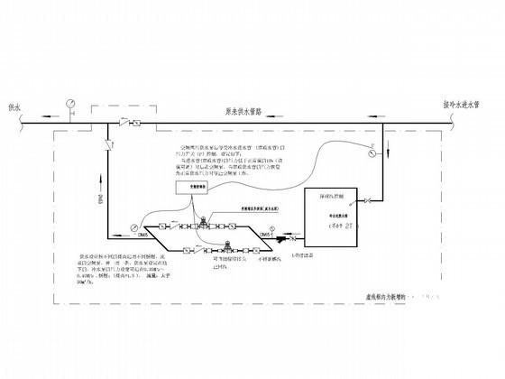 7层知名连锁酒店给排水方案设计CAD图纸 - 2