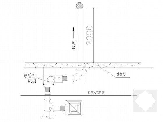 7层知名连锁酒店给排水方案设计CAD图纸 - 5