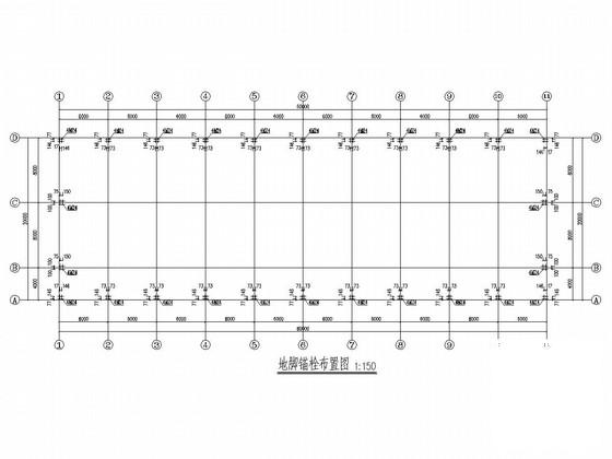 60米长光伏农业大棚建筑结构施工图纸 - 3