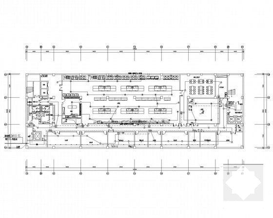 8层机关后勤保障中心电气CAD施工图纸71张（照明、防雷计算书）(消防联动控制系统) - 5