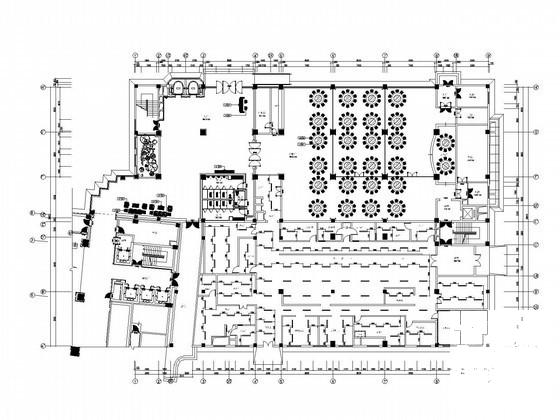 一类高层酒店及住宅楼小区综合体电气CAD施工图纸（锅炉、换热器系统图） - 1