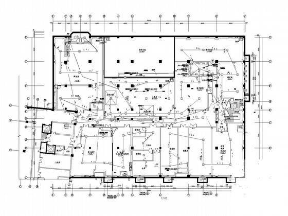 一类高层酒店及住宅楼小区综合体电气CAD施工图纸（锅炉、换热器系统图） - 2