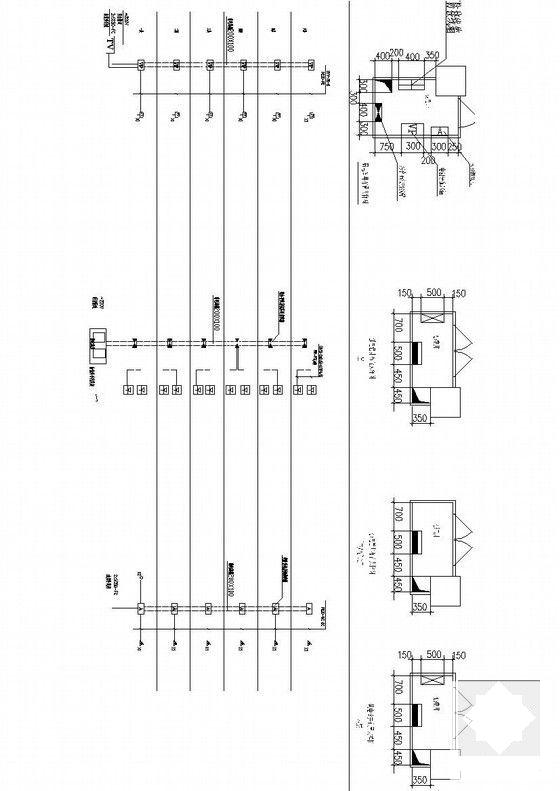 6层办公商业电气CAD施工图纸（甲级院设计）(建筑面积) - 4