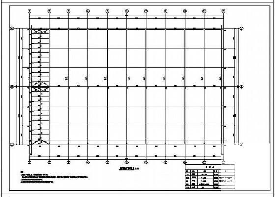 7度区框架住宅楼结构设计图纸（独立基础）(平面布置图) - 4