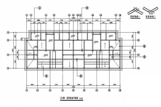 永嘉6层桩基础框架结构住宅楼结构设计CAD施工图纸 - 1