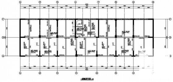 上18层框架－抗震墙住宅楼结构CAD施工图纸（桩基础，6度抗震）(预应力管桩) - 3