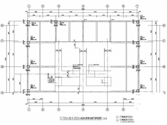 2层剪力墙结构电子加速器结构图纸（CFG，局部框架）(基础设计等级) - 3