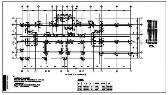 18层剪力墙结构住宅楼结构设计CAD施工图纸（桩基础） - 3