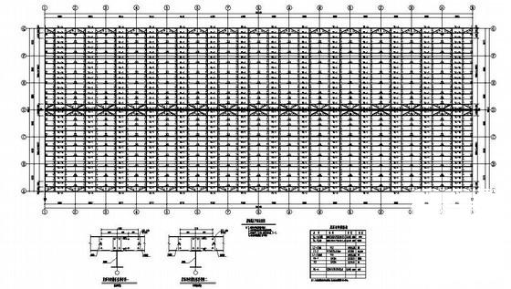 钢结构厂房结构CAD施工图纸 - 3