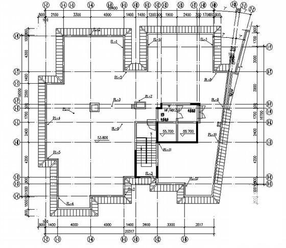 一类住宅楼给排水设计CAD施工图纸 - 4