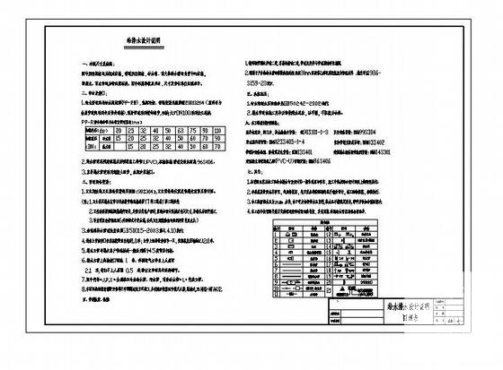 5层住宅楼给排水CAD施工图纸 - 4