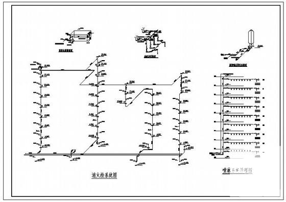 交警指挥中心大楼给排水CAD施工图纸(火灾自动报警系统) - 4