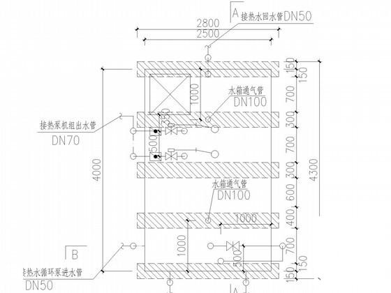 4层廉政教育基地给排水CAD施工图纸 - 3