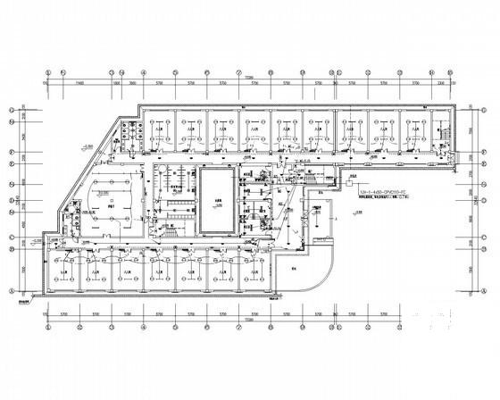 3层钢筋混凝土结构医院兼收容所电气CAD施工图纸 - 1