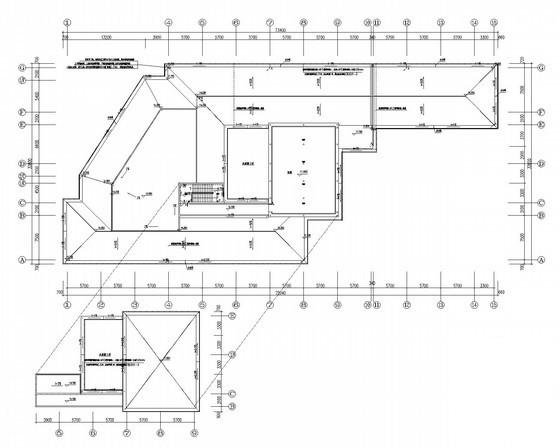 3层钢筋混凝土结构医院兼收容所电气CAD施工图纸 - 2