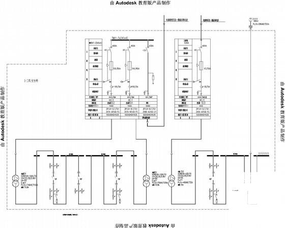 30层商住楼电气CAD施工图纸（车库） - 2