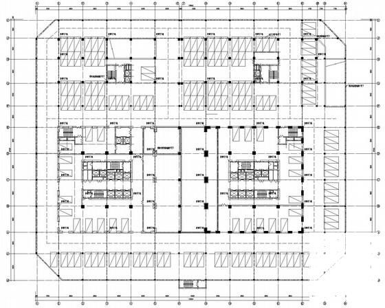 32层大型办公楼电气CAD施工图纸（楼宇自控系统） - 1