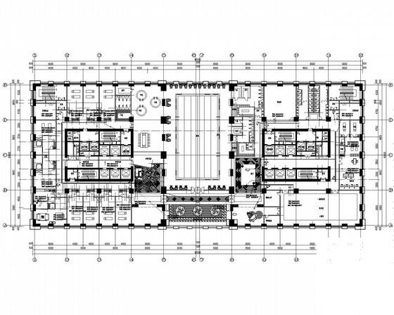 32层大型办公楼电气CAD施工图纸（楼宇自控系统） - 2