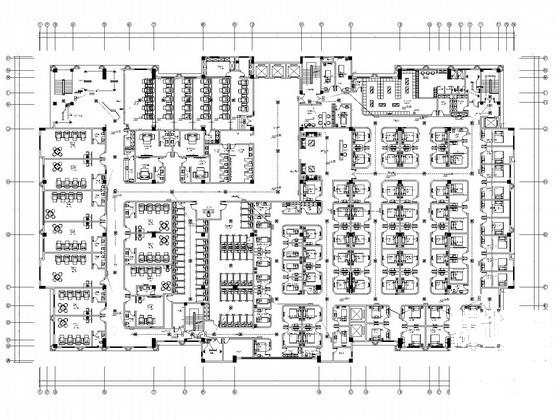 大型知名项目之洗浴中心电气CAD施工图纸(火灾自动报警) - 3