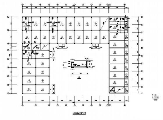 两层独立基础框架车间结构设计CAD施工图纸 - 3