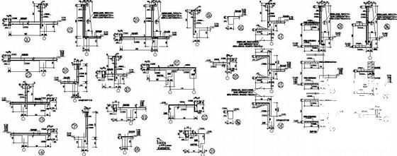 5层独立基础框架住宅楼结构设计CAD施工图纸（16号楼）(平面布置图) - 3