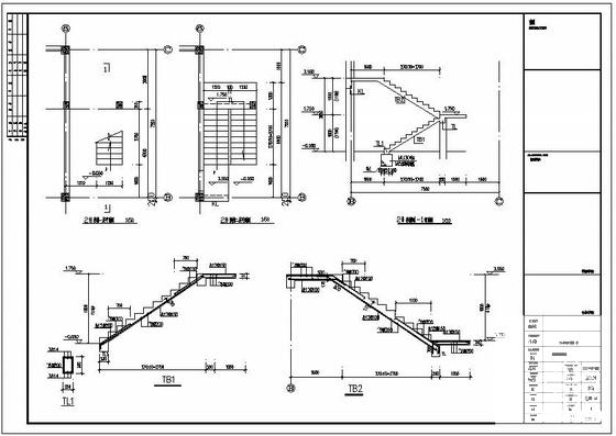 医药基地3层框架办公楼结构设计CAD施工图纸（6度抗震） - 4