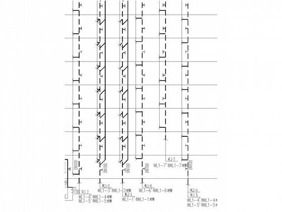 33层住宅楼及洋房给排水CAD施工图纸 - 4