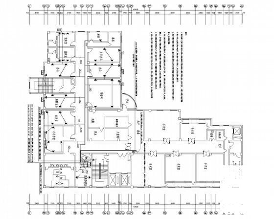 医院地上8层综合建筑电气CAD施工图纸（地下1层） - 4