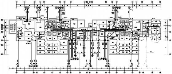 34层商住楼给排水消防CAD施工图纸 - 1