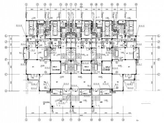 3层高档别墅给排水CAD施工图纸（大院出品） - 2