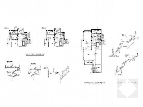 3层高档别墅给排水CAD施工图纸（大院出品） - 4