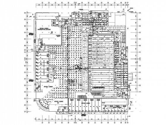 地上5层大型商业广场电气CAD施工图纸（商业、超市及其配套设施） - 1