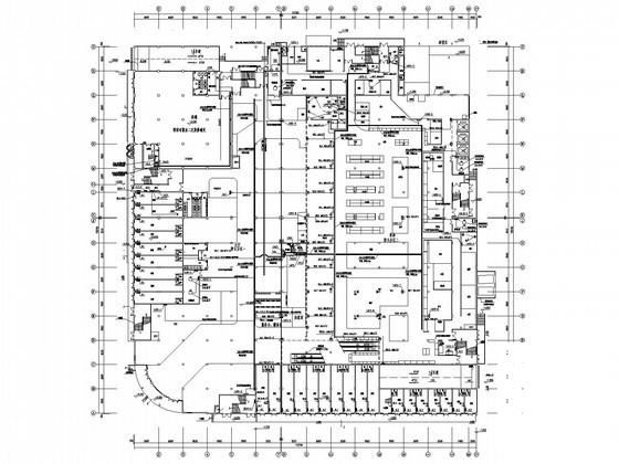 地上5层大型商业广场电气CAD施工图纸（商业、超市及其配套设施） - 3