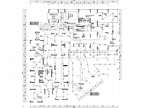 29层职工集资楼电气CAD施工图纸（甲级设计院，第三类防雷）(等电位连接) - 3