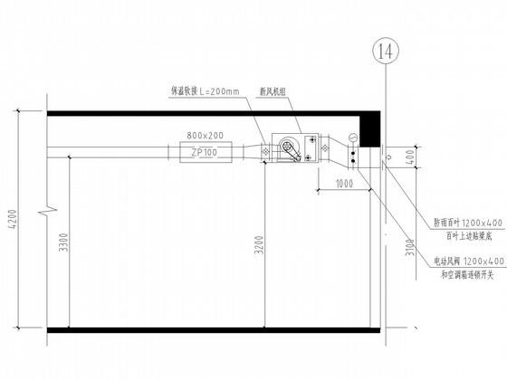 医院门急诊综合楼空调通风CAD施工图纸 - 3