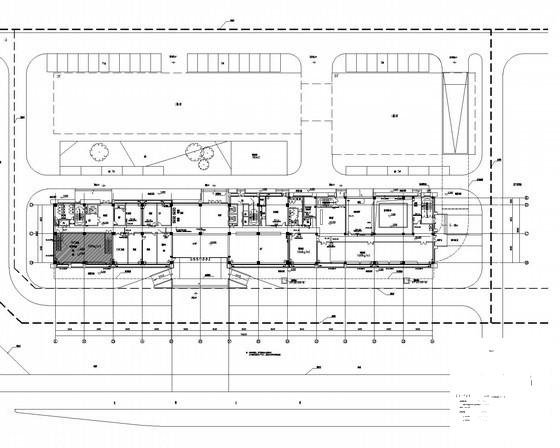 10层质监局电气CAD施工图纸带人防（甲级院）(民用建筑) - 1