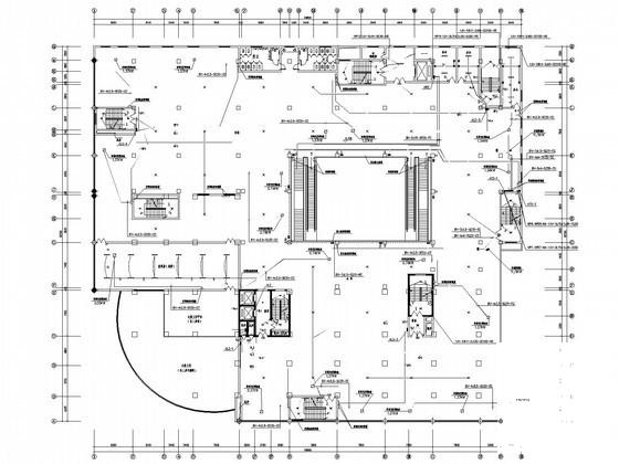 16层钢筋混凝土结构商场综合楼电气CAD施工图纸（第三类防雷） - 2