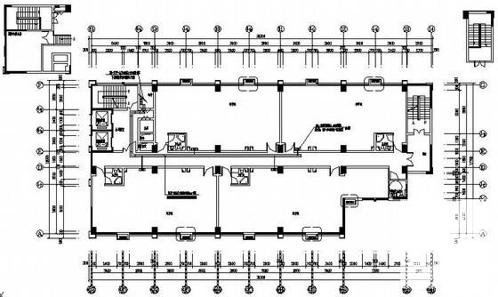 15层小区商业楼电气CAD施工图纸 - 4