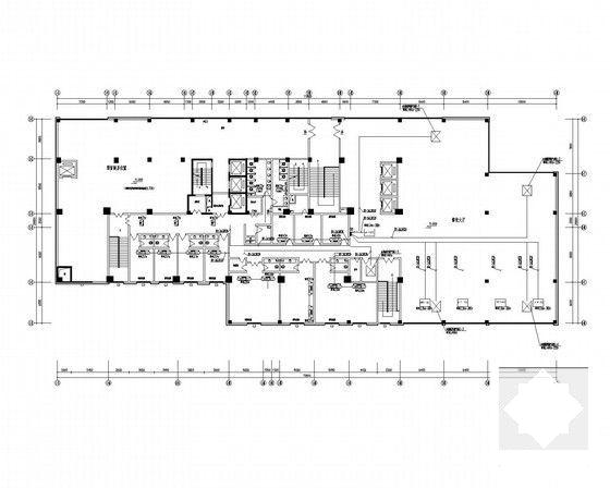 一类高层公寓强弱电CAD施工图纸（知名设计院）(闭路电视监控) - 5