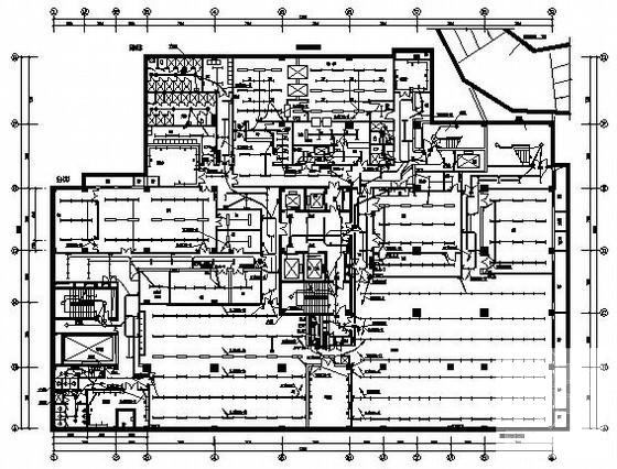 8层医疗大楼强电系统CAD施工图纸 - 3