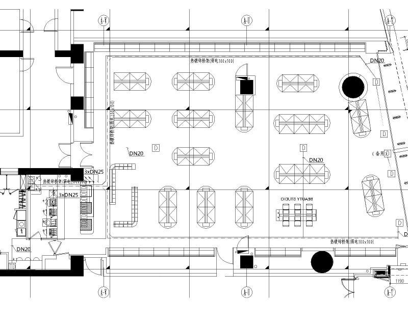 壹方城电气CAD施工图纸（照明、消防、插座及空调配电图纸等） - 4