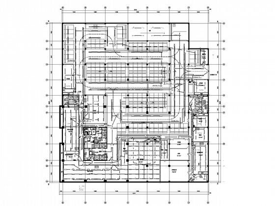 大型广场城市综合体及五星酒店电气CAD施工图纸123张(火灾自动报警) - 1