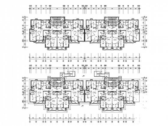 25层住宅楼小区电气CAD施工图纸(消防报警及联动) - 1