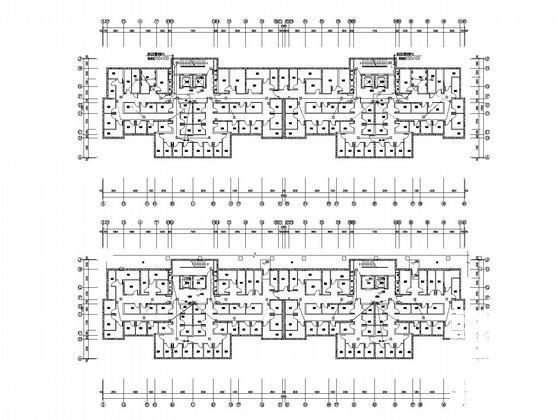 25层住宅楼小区电气CAD施工图纸(消防报警及联动) - 2