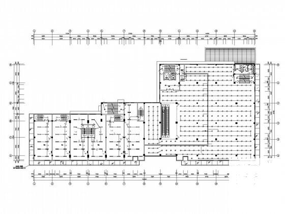 4层综合商业网点电气设计CAD施工图纸 - 1