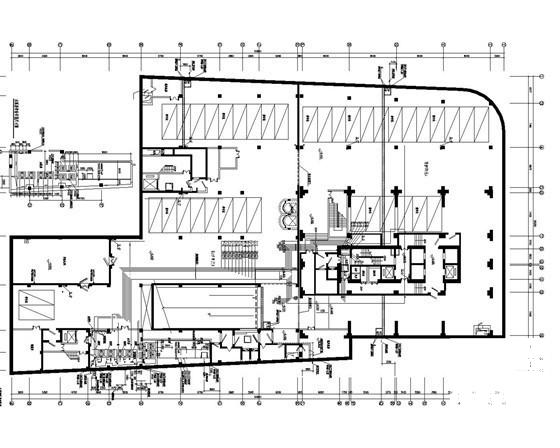 24层公寓办公楼楼给排水CAD施工图纸 - 2