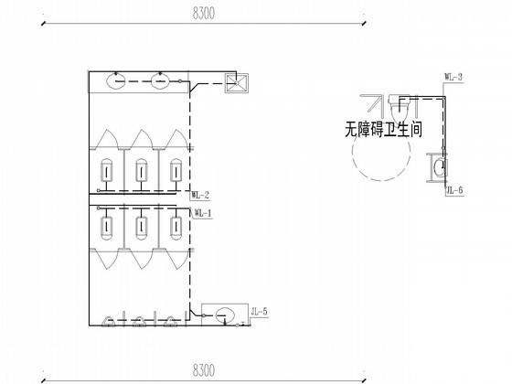 32层层办公楼给排水CAD施工图纸（甲级设计院） - 4