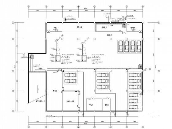 5层教育中心给排水CAD施工图纸 - 1